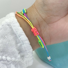 PULSERA MACRAME RIDE BALL MULTICOLOR - PL en internet