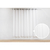 Cortina Voil liso com forro de microfibra - L:2,80xA:1,80m - Branco - comprar online