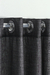 Imagem do Cortina gaze de linho com forro de microfibra - L:4,50m - Preto