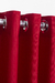 Cortina Rustico - L: 4,50m - Vermelho - Rainha das Cortinas | A sua Loja de Cortinas e Persianas Online
