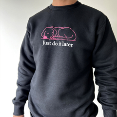 Buzo Just Do It Later - comprar online