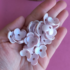 Florzinha furo passante rosa chá - 10 gramas PROMOÇAO