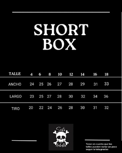 SHORT BOX MICRO SS25 en internet