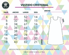 Vestido cristobal tatto - comprar online