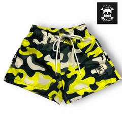 short baño camuflado