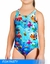 Malla Nena Enteriza Estampada Infantil - Art 3459 In - Fish Party - 3D - comprar online