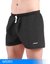 Malla Short Hombre de Microfibra liso - Art 358 - Negro - tienda online