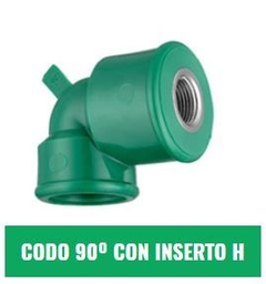 IPS CODO 90° INSERTO 32x1' H FUSIÓN (Agua)