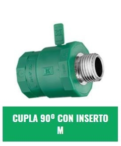 IPS CUPLA MIXTA C/ INSERTO 25x3/4' M FUSIÓN (Agua)