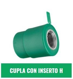 IPS CUPLA MIXTA C/ INSERTO 20x3/8' H FUSIÓN (Agua)