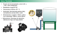 ELECTROVALVULA 2' 24V CC ROSCA HEMBRA en internet