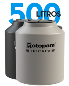 TANQUE ROTOPAM 500 litros Tricapa S/flotante H 1.08x0.84 (Hogar, Agua)