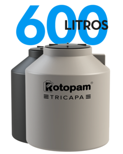 TANQUE ROTOPAM 600 litros Tricapa S/Flotante H 1.19x0.97 (Hogar, Agua)