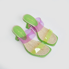 MULE LUIZA BARCELOS VERDE - comprar online