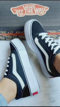 Vans Old Skool Clasicas CON PLATAFORMA - comprar online