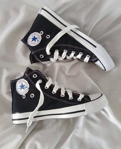 Converse negras botitas sale