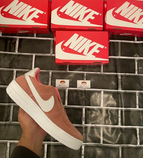 Air force gamuza rosa sale