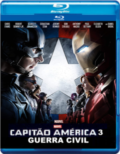 Capitão América: Guerra Civil (2016) Blu-ray Dublado Legendado