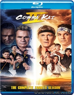 Cobra Kai 4° Temporada Blu Ray Dublado Legendado