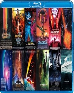 Coleção Jornada nas Estrelas 1979 a 2016 (13 FILMES ) Blu-ray Dublado E Legendado