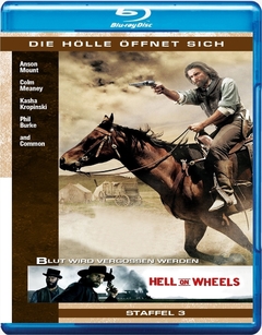 Hell on Wheels 3° Temporada Completa Blu-ray Dublado e Legendado