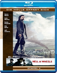 Hell on Wheels 4° Temporada Completa Blu-ray Dublado e Legendado