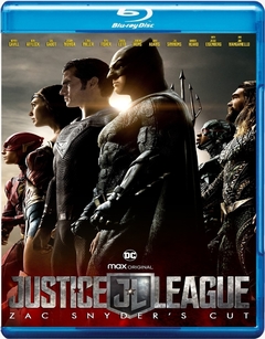 Liga da Justiça de Zack Snyder (BD OFICIAL DUPLO) (2021) Blu-ray Dublado Legendado