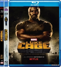 Luke Cage 1° A 2° Temporada  Blu Ray Dublado e Legendado