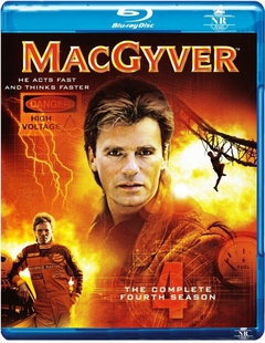 MacGyver Profissão Perigo 4° Temporada (1985/1992) Blu ray Dublado Legendado