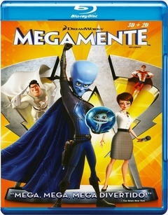 Megamente 2D+3D (2010) Blu-ray Dublado E Legendado