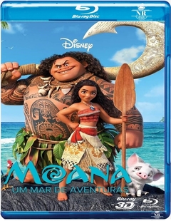 Moana - Um Mar de Aventuras 3D (2016) Blu-ray Dublado Legendado