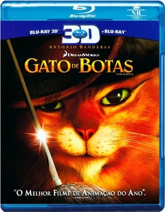 O Gato de Botas 3D (2011) Blu-ray Dublado E Legendado