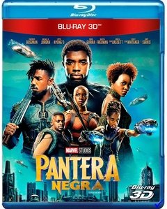 Pantera Negra 3D (2018) Blu-ray Dublado E Legendado