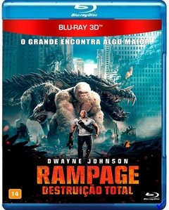 Rampage: Destruição Total 3D (2018) Blu-ray Dublado E Legendado