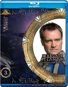 Stargate Atlantis 3° Temporada Completo Blu Ray Dublado Legendado