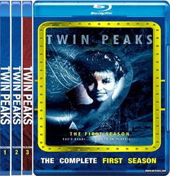 Twin Peaks 1° a  3° Temporada  Blu Ray Dublado e Legendado