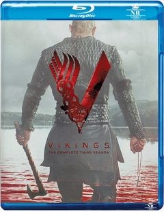 Vikings ( VERSÃO ESTENDIDA) 3º Temporada - Blu-ray Dublado Legendado