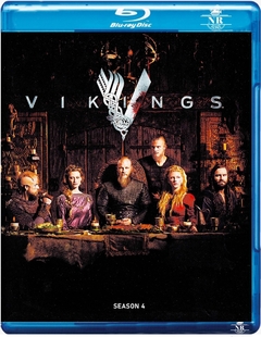 Vikings ( VERSÃO ESTENDIDA) 4º Temporada - Blu-ray Dublado Legendado