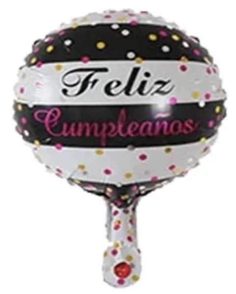 Globo Feliz cumpleaños 1 año chica de 45 cm - Creative Converting por 2,25 €