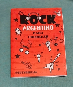 Rock argentino para colorear