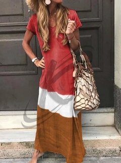 VESTIDO ATENAS LARGO VERANO - Moda Chic