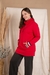 Buzos Oversize Frizados Rojo - comprar online