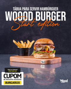 Combo Woood Burger Start Edition - 10 peças