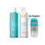 Combo Moroccanoil Reparador Hidratante | Shampoo 250 ml + Acondicionador 250 ml + Botella Moroccanoil de Regalo