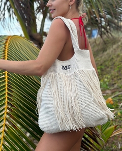 Bolsa TULUM Crochet Flecos (Personalizada entrega 1 dia habil)