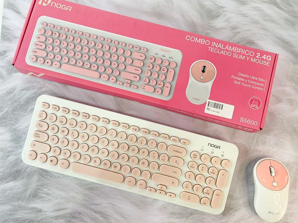 Teclado y mouse noga inalambrico sale