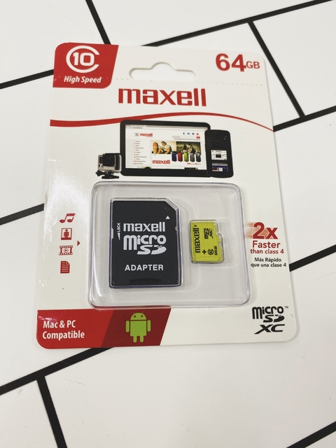 Memoria micro SD 64GB