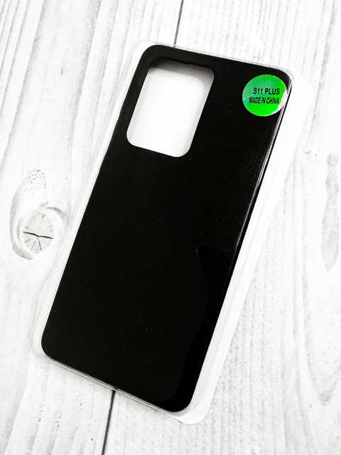 Silicone Case Negra S20 Plus