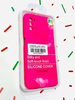 SILICONE CASE FUCSIA A03S