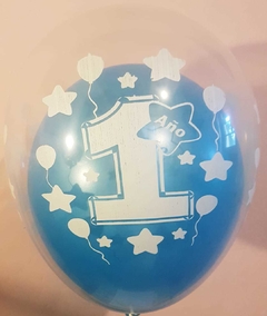 10 GLOBOS BURBUJA 1 AÑO - comprar online